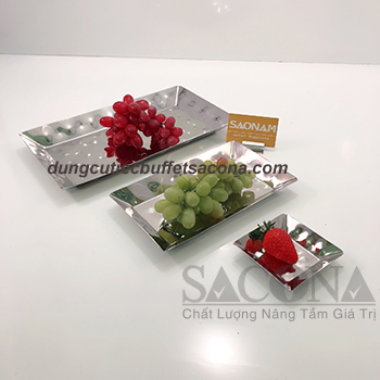 DĨA INOX TRƯNG BÀY THỨC ĂN SN#5243033 SACONA (2)