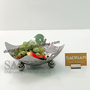 DĨA INOX TRƯNG BÀY THỨC ĂN SN#5243052 SACONA (5)