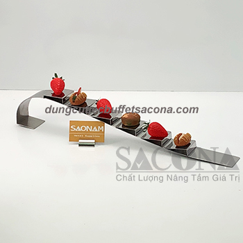 GIÁ INOX TRƯNG BÀY SUSHI SN#5243021(2)SACONA