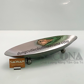 THUYỀN INOX TRƯNG BÀY THỨC ĂN SN#524020(2)SACONA
