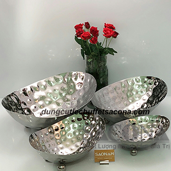 TÔ INOX TRƯNG BÀY MÓN ĂN SN#5243022 SACONA (2)