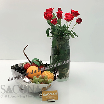 TÔ INOX TRƯNG BÀY THỨC ĂN SN#5243053 SACONA