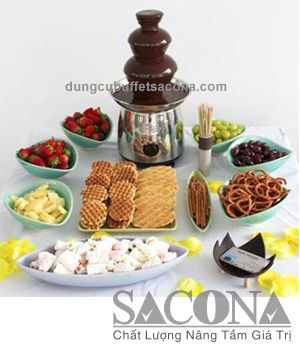 THÁP PHUN CHOCOLATE 3 TẦNG SNC520209