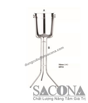 XÔ ĐÁ 2 LỚP VÀ CHÂN XÔ ĐÁ SNC520914